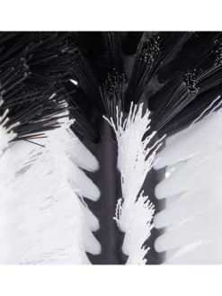 Gläserspülbürste in Schwarz/ Weiß