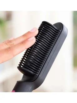 Glättungsbürste in Schwarz - (L)27 cm