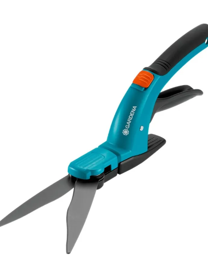 Grasschere "Comfort" in Hellblau