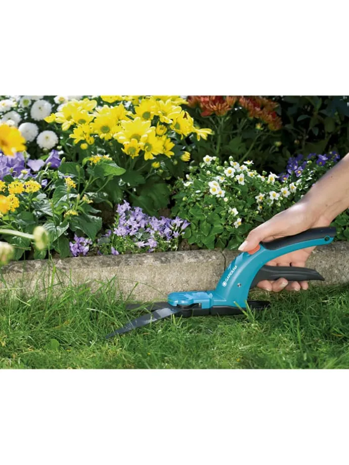 Grasschere "Comfort" in Hellblau