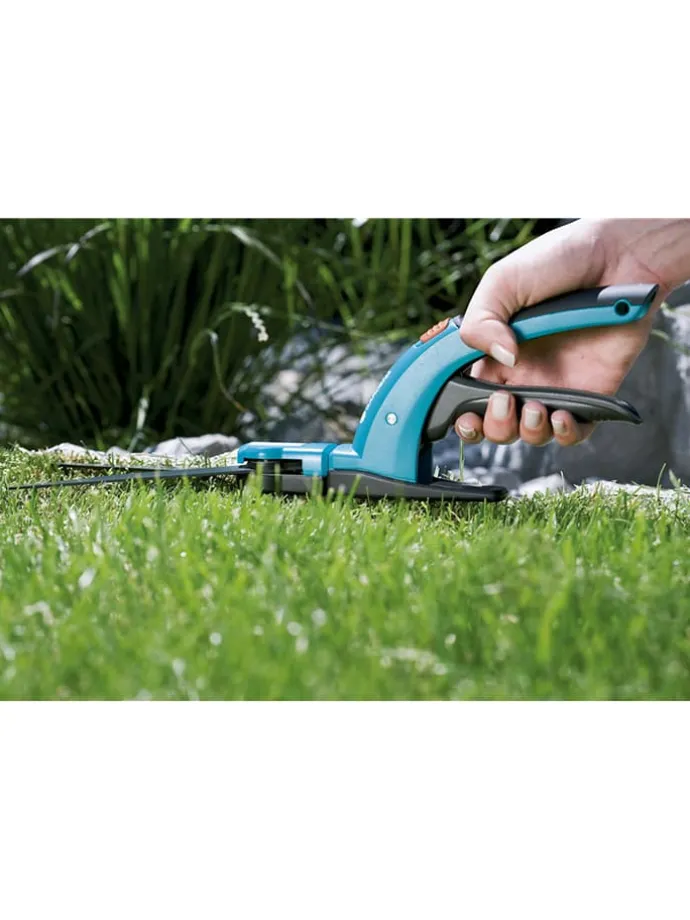 Grasschere "Comfort" in Hellblau