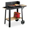 Grill in Schwarz - (B)86 x (H)80,5 x (T)42 cm