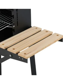 Grill in Schwarz - (B)86 x (H)80,5 x (T)42 cm