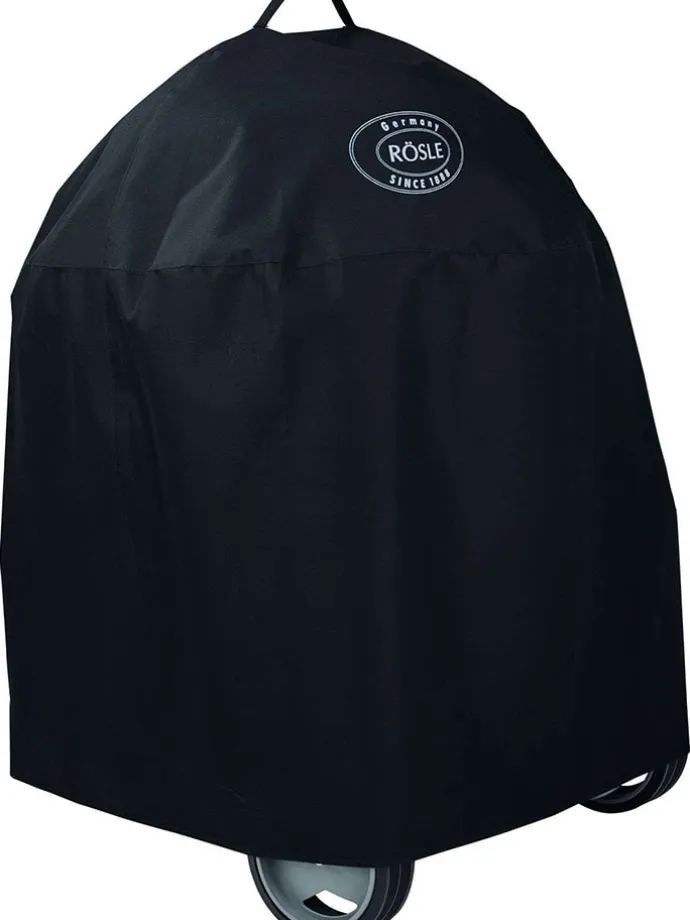 Grill-Abdeckhaube in Schwarz - (B)70 x (H)130 x (T)70 cm