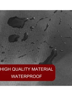 Grillabdeckung - 147 x 61 x 117 cm in Schwarz