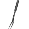 Grillgabel Grillbesteck Grillzubehör L: 45,5cm in schwarz