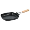 Grillpfanne in Schwarz - Ø 24 cm