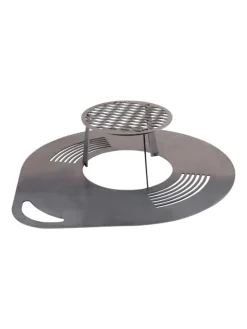 Grillplatte in Schwarz