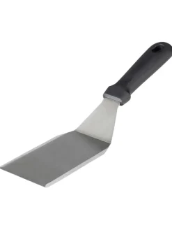 Grillspatel in Silber/ Schwarz - (L)30 cm