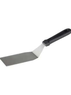 Grillspatel in Silber/ Schwarz - (L)30 cm