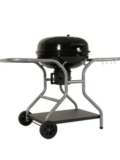 Grillwagen N16 mit Deckel drei Ablagen