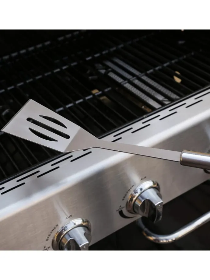 Grillwender - Pfannenwender - Edelstahl L: 35cm in silber