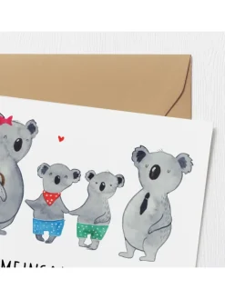 Gutschein Familientag Geschenk mit Spruch in Weiß