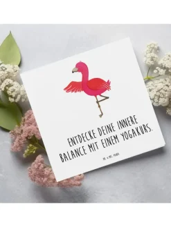 Gutschein Innere BalanZeichen Yogakurs mit Spruch in Weiß