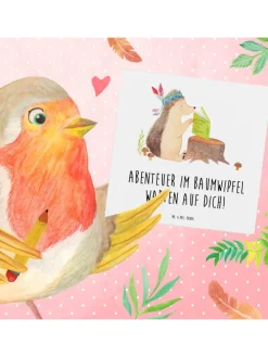 Gutschein Kletterpark Abenteuer mit Spruch in Weiß