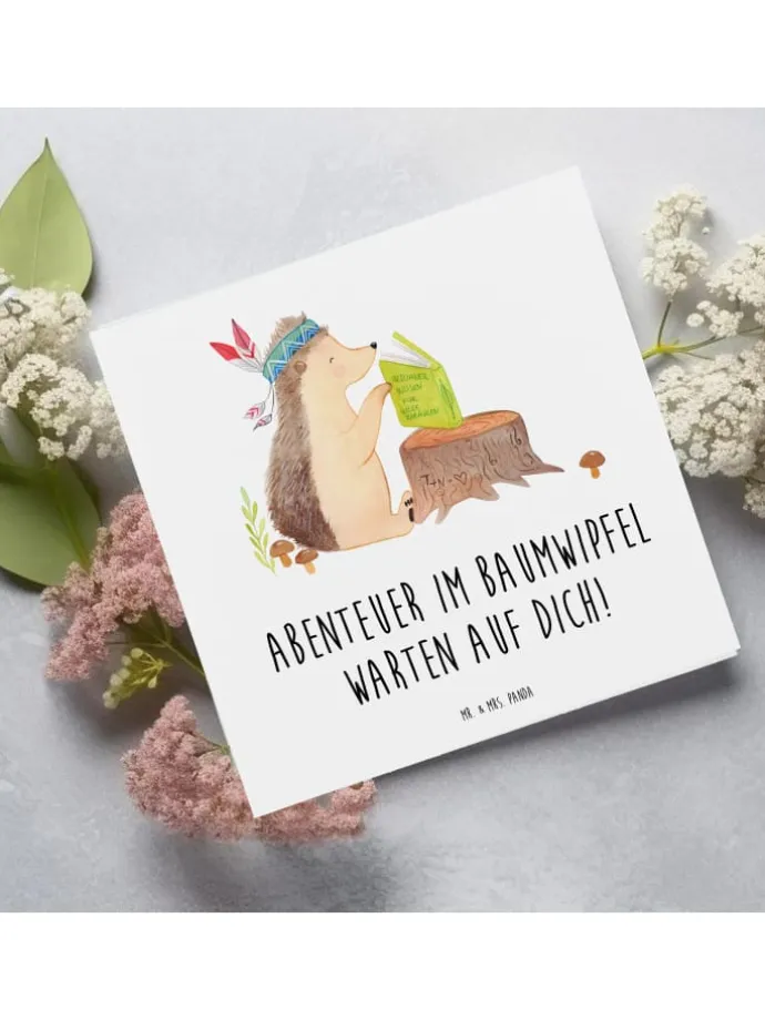 Gutschein Kletterpark Abenteuer mit Spruch in Weiß
