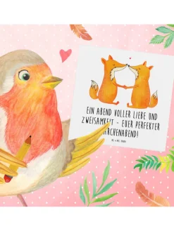 Gutschein Perfekter Pärchenabend mit Spruch in Weiß