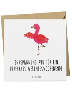 Gutschein Perfektes Wellnesswochenende mit Spruch in Weiß