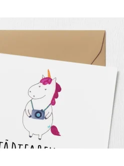 Gutschein Städtereise Abenteuerbeginn mit Spruch in Weiß