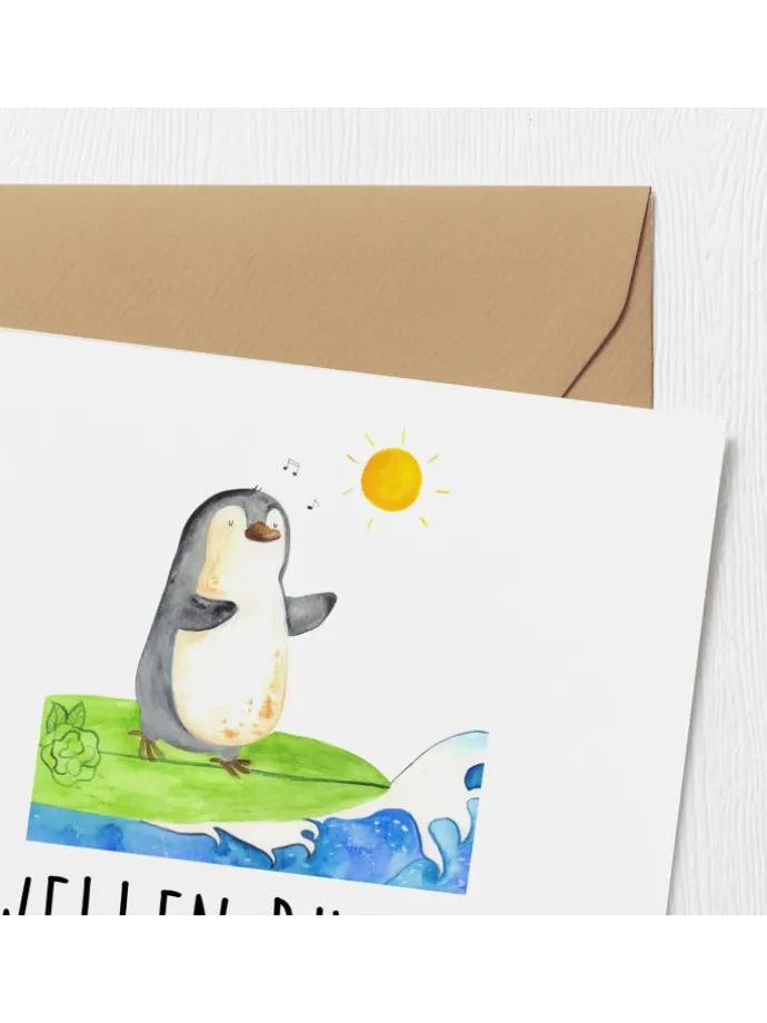 Gutschein Tagesausflug ans Meer Glücksantwort m... in Weiß