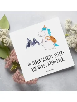 Gutschein Wanderung Abenteuer mit Spruch in Weiß