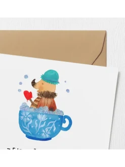 Gutschein Wellness Zeit mit Spruch in Weiß