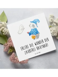 Gutschein Zaubershow Wunder mit Spruch in Weiß