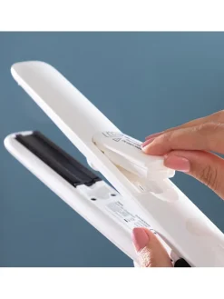 Haarglätter aus Keramik mit Dampffunktion - (B)29 x (H)3,5 x (T)4 cm