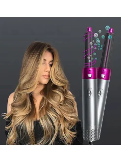 Haartrockner & Stylinggerät in Grau/ Pink