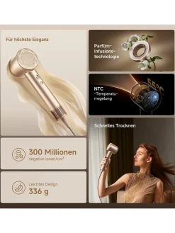 Haartrockner ''Glory Mix'' in Gold