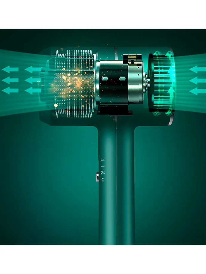 Haartrockner in Schwarz