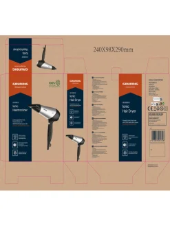 Haartrockner in Schwarz