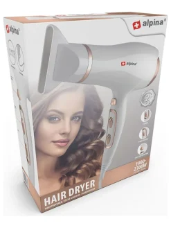 Haartrockner in Weiß