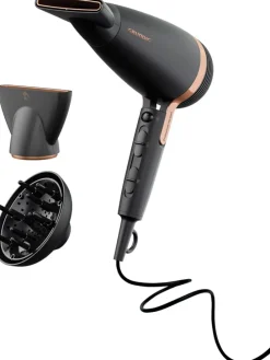 Haartrockner "NaturaShine" in Schwarz