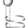 Haartrockner-Halter in Chrom - (B)11 x (H)10 x (T)15 cm
