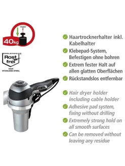 Haartrocknerhalter 
