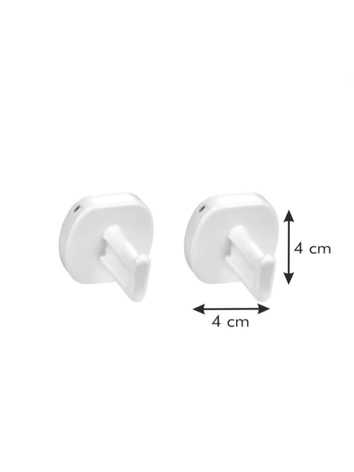 Haken ProfiMATE, 2 Stück in weiß