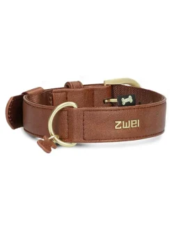 Halsband in Hellbraun - (L)50 cm