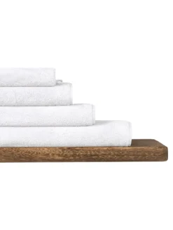 Handtuch Milano im 4er Set in Weiß