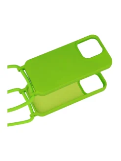 Handy Hülle Umhängehülle kompatibel mit Iphone 15 Grün in Grün