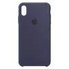 Handyhülle Silikon Case für iPhone XS Max MRWG2ZM/A in blau