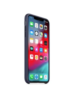 Handyhülle Silikon Case für iPhone XS Max MRWG2ZM/A in blau