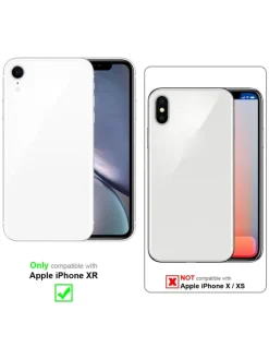 Handykette für Apple iPhone XR Hülle in LIQUID HELL GRÜN