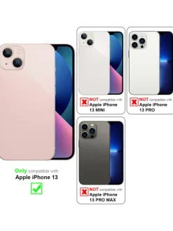 Handykette für Apple iPhone 13 Hülle in LIQUID SCHWARZ