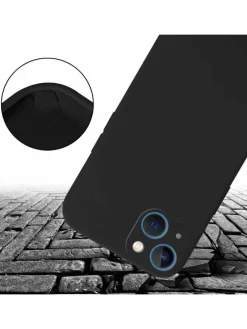 Handykette für Apple iPhone 13 Hülle in LIQUID SCHWARZ