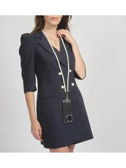 Handykette in Weiß - (L)120 cm