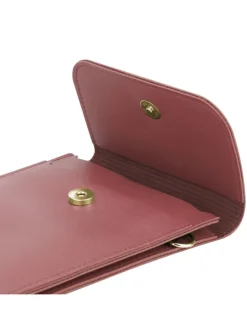 Handytasche für Apple iPhone 13 Hülle Umhängetasche in Pink