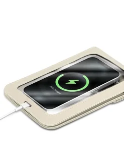 Handytasche für Apple iPhone 13 MINI Hülle Umhängetasche in Weiss