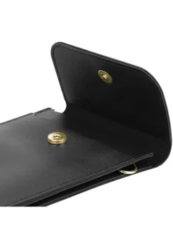 Handytasche für Samsung Galaxy A3 2016 Hülle Umhängetasche in Schwarz