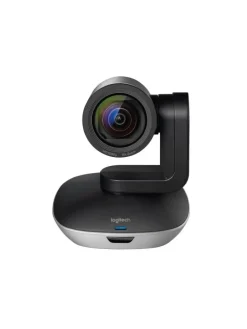 HD Webcam mit Videokonferenzsystem - Logitech GROUP Full HD-Webcam in Schwarz
